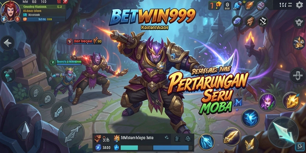 Tampilan seru dari gameplay intens BETWIN999.