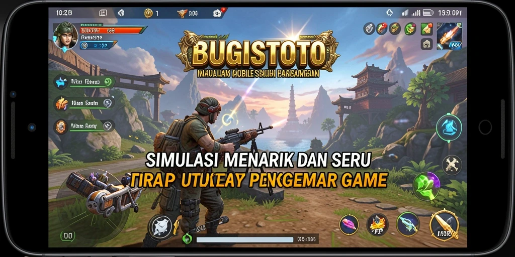 Tampilan gameplay BUGISTOTO yang memukau dan interaktif.