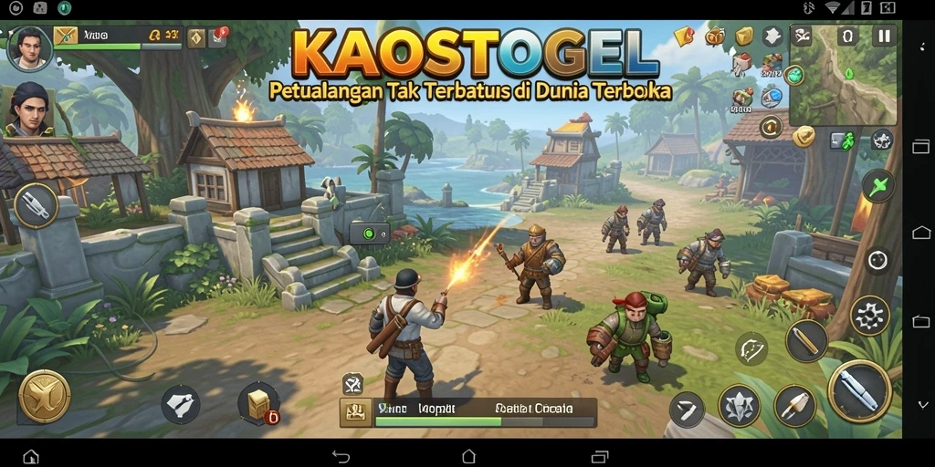 Tampilan menarik dari gameplay KAOSTOGEL yang menawarkan eksplorasi dunia terbuka.
