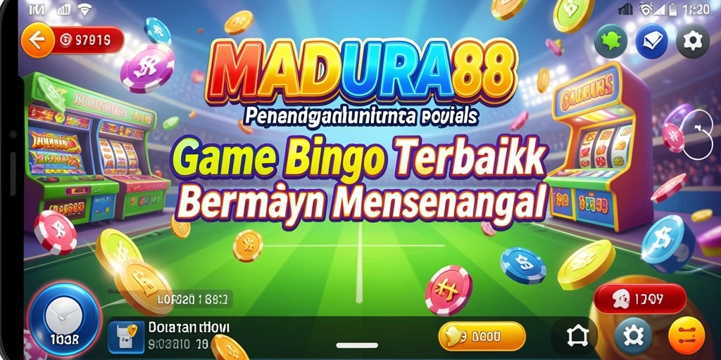 Gameplay Bingo seru di MADURA88 dengan fitur interaktif.