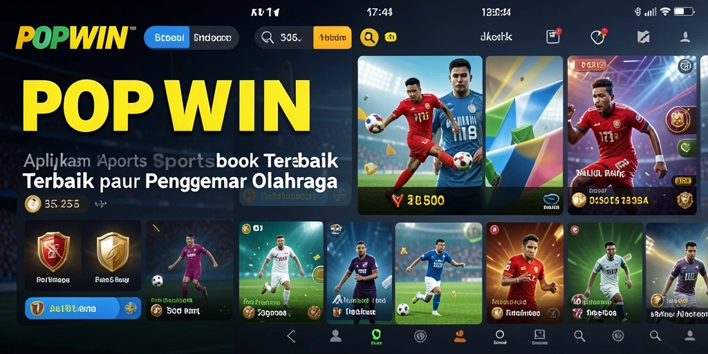 Tampilan gameplay POPWIN yang menarik dan interaktif untuk sportsbook.