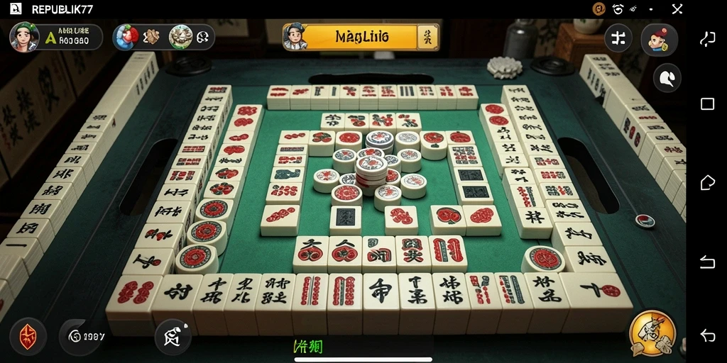 Tampilan menarik dari gameplay REPUBLIK77 yang menantang.