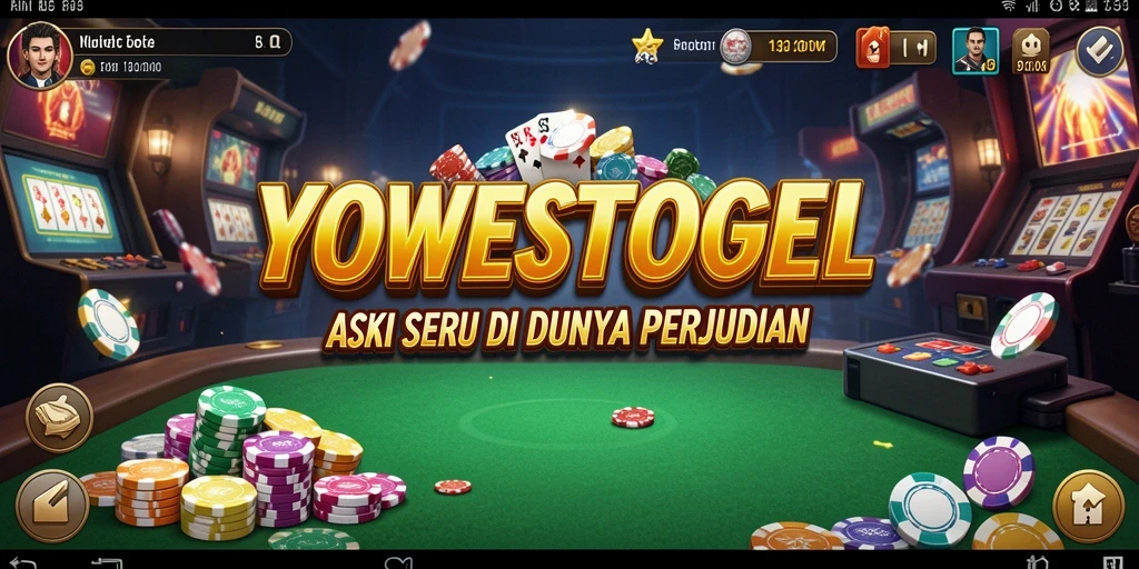 Tampilan gameplay YOWESTOGEL yang seru dan mendebarkan.